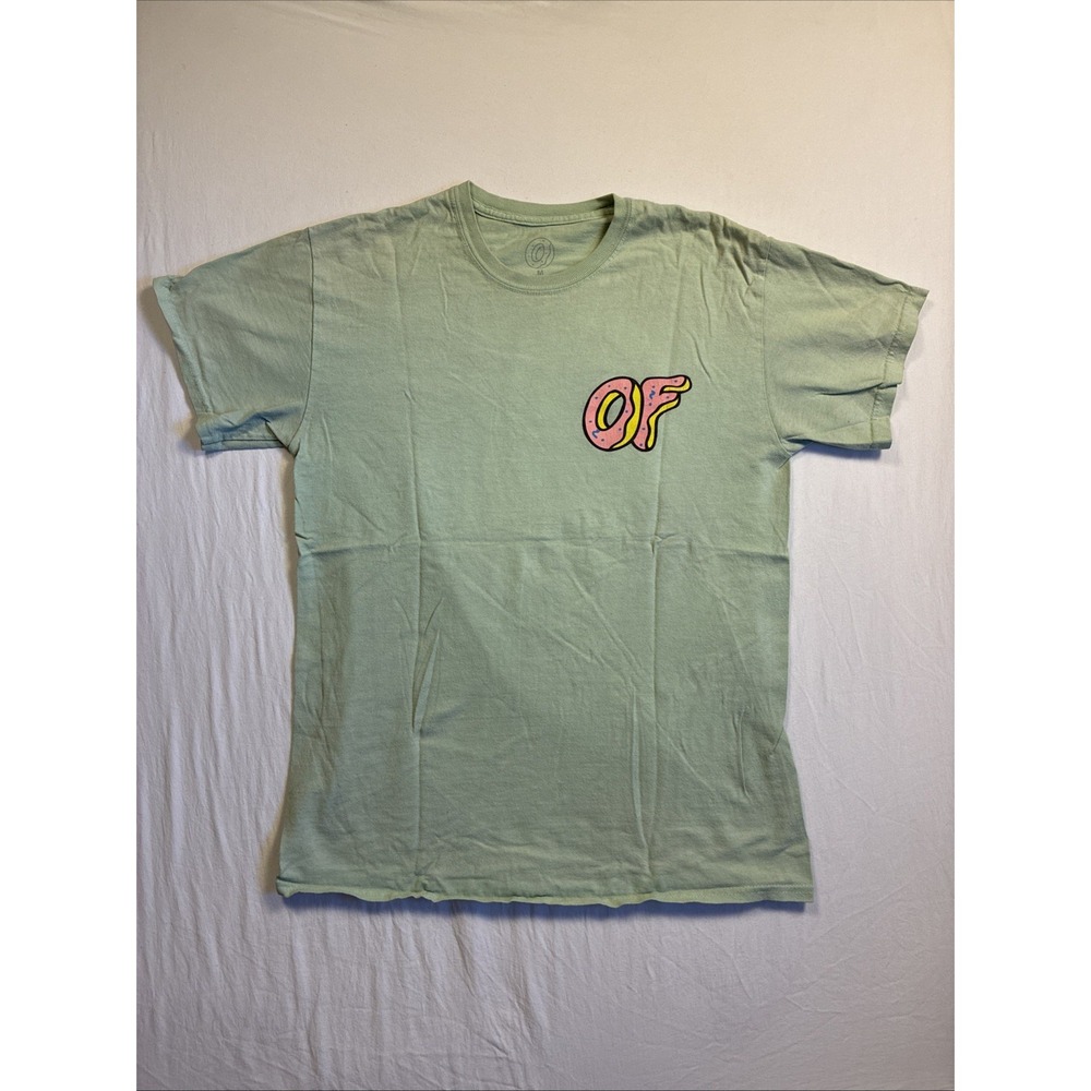 Odd Future Donut T Shirt Mens Size M** Teal OFWGKTA Wolf Gang Tyler Felicia